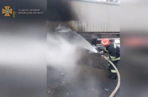 вантажівка пожежа